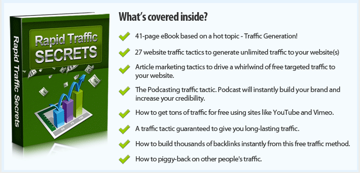 Get Instant Access To Rapid Traffic Secrets - 2016 Edition